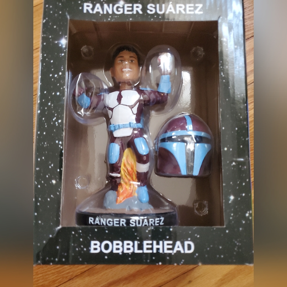 Phillies Star Wars Ranger Suárez Bobblehead -New 2024 Limitet Edition